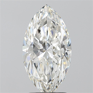 Picture of Natural Diamond 2.50 Carats, Marquise with  Cut, G Color, VVS1 Clarity and Certified by GIA