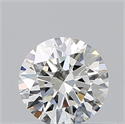 Natural Diamond 0.42 Carats, Round with Excellent Cut, I Color, VVS2 Clarity and Certified by GIA