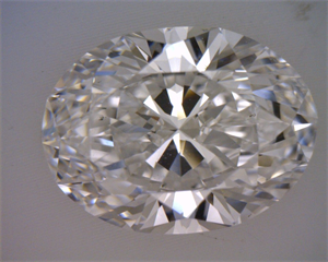 Foto Diamante Natural 1.90 quilates, Ovalado , Color F, claridad VS1 y certificado GIA de