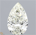 Natural Diamond 5.08 Carats, Pear with  Cut, L Color, VS2 Clarity and Certified by GIA