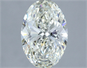 Diamante Natural 2.50 quilates, Ovalado , Color J, claridad VS1 y certificado IGI