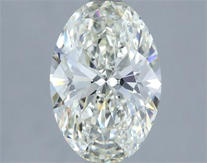 Foto Diamante Natural 2.50 quilates, Ovalado , Color J, claridad VS1 y certificado IGI de