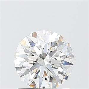 Picture of Lab Grown Diamond 1.10 Carats, Round with Ideal Cut, E Color, VVS2 Clarity and Certified by IGI