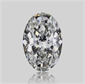 Diamante Natural 3.52 quilates, Ovalado , Color F, claridad VVS2 y certificado GIA