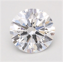 Lab Grown Diamond 1.09 Carats, Round with Ideal Cut, E Color, VVS2 Clarity and Certified by IGI