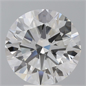 Lab Grown Diamond 5.56 Carats, Round with Excellent Cut, E Color, VVS2 Clarity and Certified by IGI