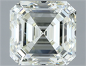 Natural Diamond 1.51 Carats, Asscher with  Cut, K Color, VVS1 Clarity and Certified by IGI