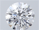Natural Diamond 0.40 Carats, Round with Excellent Cut, D Color, SI1 Clarity and Certified by GIA