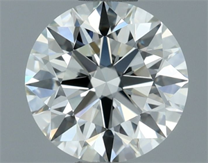 Picture of Natural Diamond 0.84 Carats, Round with Excellent Cut, H Color, VS1 Clarity and Certified by IGI