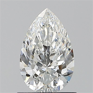Picture of Natural Diamond 0.90 Carats, Pear with  Cut, F Color, VVS2 Clarity and Certified by GIA