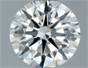 Natural Diamond 0.51 Carats, Round with Excellent Cut, H Color, VS1 Clarity and Certified by IGI
