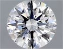 Diamante Natural 1.09 quilates, Redondo , Color D, claridad VVS2 y certificado GIA