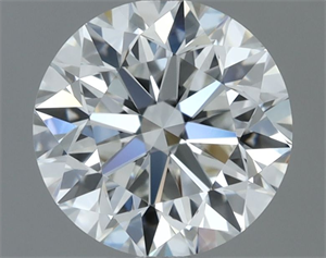 Foto Diamante Natural 0.81 quilates, Redondo , Color H, claridad IF y certificado GIA de