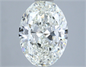 Natural Diamond 2.01 Carats, Oval with  Cut, H Color, IF Clarity and Certified by IGI