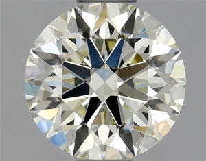 Picture of Natural Diamond 0.70 Carats, Round with Excellent Cut, M Color, VVS1 Clarity and Certified by GIA