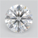 Lab Grown Diamond 4.01 Carats, Round with Ideal Cut, D Color, VVS2 Clarity and Certified by IGI
