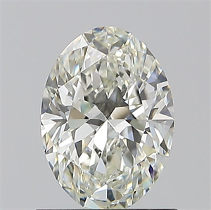 Picture of Natural Diamond 0.90 Carats, Oval with  Cut, I Color, VVS2 Clarity and Certified by GIA