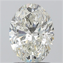 Diamante Natural 1.50 quilates, Ovalado , Color J, claridad SI2 y certificado GIA