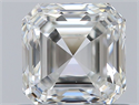 Diamante Natural 0.70 quilates, Asscher , Color H, claridad VS2 y certificado GIA
