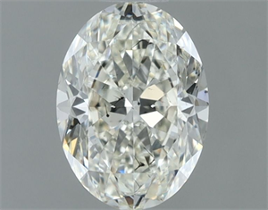 Foto Diamante Natural 0.80 quilates, Ovalado , Color H, claridad SI2 y certificado IGI de