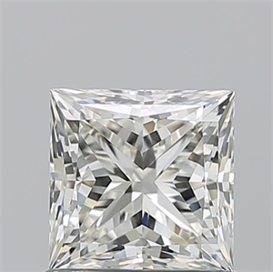 Picture of Natural Diamond 1.03 Carats, Princess with  Cut, K Color, VVS2 Clarity and Certified by GIA