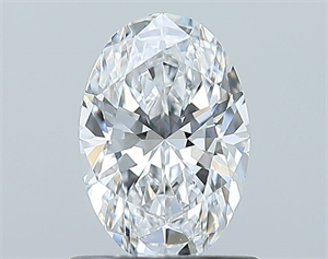 Picture of Natural Diamond 0.80 Carats, Oval with  Cut, D Color, VVS2 Clarity and Certified by GIA