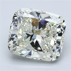 Picture of Natural Diamond 5.32 Carats, Cushion with  Cut, K Color, VVS2 Clarity and Certified by GIA