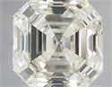 Natural Diamond 1.22 Carats, Asscher with  Cut, I Color, VS2 Clarity and Certified by IGI