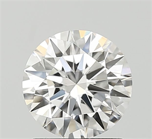 Picture of Lab Grown Diamond 1.04 Carats, Round with Ideal Cut, D Color, VVS2 Clarity and Certified by IGI