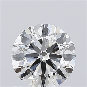 Picture of Lab Grown Diamond 0.70 Carats, Round with Ideal Cut, F Color, VS2 Clarity and Certified by IGI