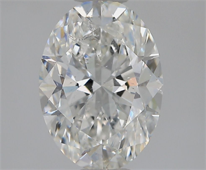 Picture of Natural Diamond 1.51 Carats, Oval with  Cut, F Color, SI2 Clarity and Certified by GIA