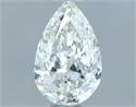 Diamante Natural 0.51 quilates, De pera , Color H, claridad SI1 y certificado IGI