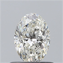 Diamante Natural 0.50 quilates, Ovalado , Color I, claridad VS2 y certificado GIA