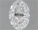 Natural Diamond 1.20 Carats, Oval with  Cut, G Color, SI2 Clarity and Certified by GIA
