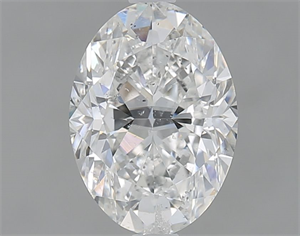 Picture of Natural Diamond 1.20 Carats, Oval with  Cut, G Color, SI2 Clarity and Certified by GIA