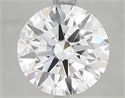 Del inventario de diamantes de laboratorio, 2.59 quilates, Redondo , Color E, claridad VS1 y certificado IGI