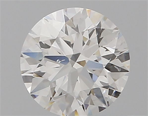 Picture of Natural Diamond 0.54 Carats, Round with Excellent Cut, F Color, SI1 Clarity and Certified by GIA