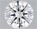 Diamante Natural 0.70 quilates, Redondo , Color F, claridad SI2 y certificado HRD