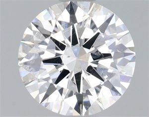 Picture of Natural Diamond 0.70 Carats, Round with Excellent Cut, F Color, SI2 Clarity and Certified by HRD
