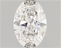 Diamante Natural 0.71 quilates, Ovalado , Color E, claridad SI1 y certificado GIA