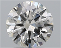 Diamante Natural 2.01 quilates, Redondo , Color J, claridad SI2 y certificado GIA