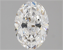 Natural Diamond 2.01 Carats, Oval with  Cut, E Color, VS2 Clarity and Certified by GIA