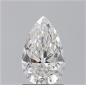 Natural Diamond 1.50 Carats, Pear with  Cut, G Color, SI1 Clarity and Certified by GIA
