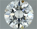 Diamante Natural 0.50 quilates, Redondo , Color I, claridad VVS1 y certificado IGI