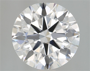 Picture of Lab Grown Diamond 2.11 Carats, Round with Excellent Cut, F Color, VS1 Clarity and Certified by GIA