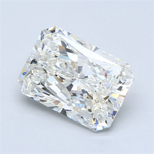 Picture of Natural Diamond 5.01 Carats, Radiant with  Cut, G Color, SI1 Clarity and Certified by GIA