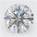Lab Grown Diamond 3.05 Carats, Round with Excellent Cut, D Color, VVS2 Clarity and Certified by GIA