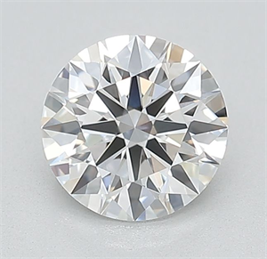 Picture of Lab Grown Diamond 1.09 Carats, Round with Ideal Cut, D Color, VVS2 Clarity and Certified by IGI