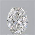 Diamante Natural 0.90 quilates, Ovalado , Color F, claridad SI1 y certificado GIA