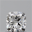 Diamante Natural 0.53 quilates, Del cojín , Color F, claridad VVS1 y certificado GIA